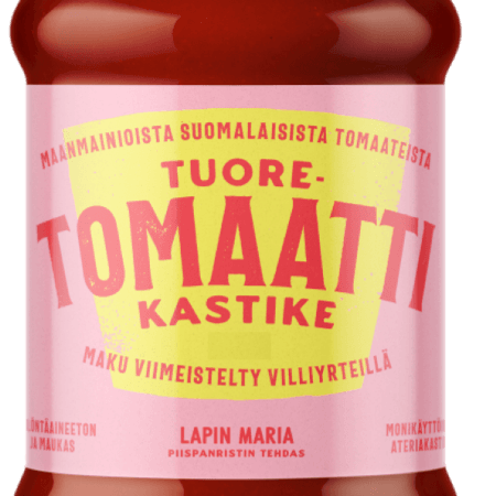 Ateriakastikkeet: tuoretomaatti ja nokkoskorma